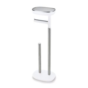 Stalak za toaletni papir s policom Joseph Joseph EasyStore 68 cm boja: bijela