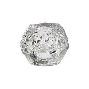 Ukrasni svijećnjak Kosta Boda Snowball 9 cm