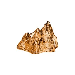 Ukrasni svijećnjak Kosta Boda The Rock 9,1 cm boja: smeđa