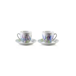 Set šalica za kavu s tanjurićima Affek Design Joy 250 ml 6-pack