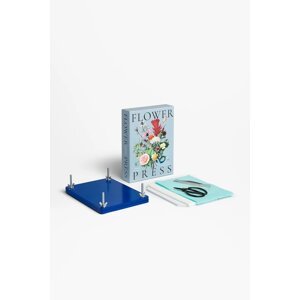 Diy set za prešanje i sušenje cvijeća na ravnoj podlozi Printworks Flower Press boja: plava