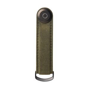Etui za ključeve Orbitkey Waxed Canvas 8,5 cm boja: zelena