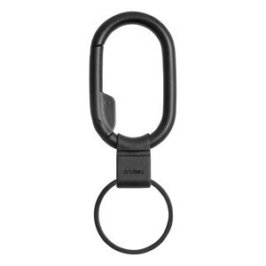 Privjesak za ključeve Orbitkey Clip Mini 9,5 cm boja: crna