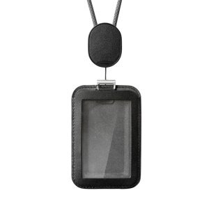 Držač za osobnu iskaznicu s vrpcom za vezanje Orbitkey Card Holder Pro 56 x 7 x 0,9 cm boja: crna