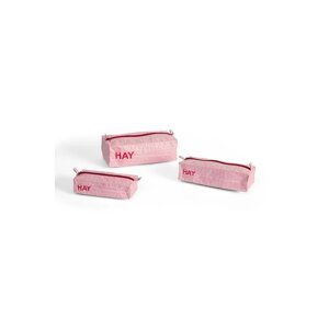 Set vrećica HAY Candy Mono Wash Bag 3-pack boja: ružičasta