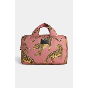 Putna kozmetička torbica WOUF Blush Leopard 29 x 18 x 13 cm