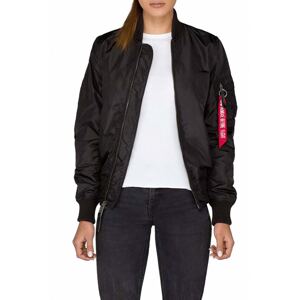 Bomber jakna Alpha Industries Kurtka MA-1 TT za žene, boja: crna, za prijelazno razdoblje, 141041.03-black