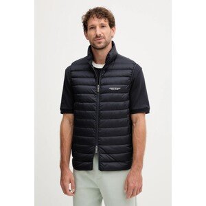 Pernati prsluk Armani Exchange boja: tamno plava, za zimu, XM001576 AF16927