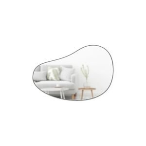 Zidno ogledalo Umbra Hubba 61 x 91 cm boja: crna