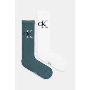 Čarape Calvin Klein Jeans 2-pack boja: crna, 701228802