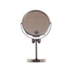 Kozmetičko ogledalo Danielle Beauty Chrome Bow Mirror 5X boja: siva