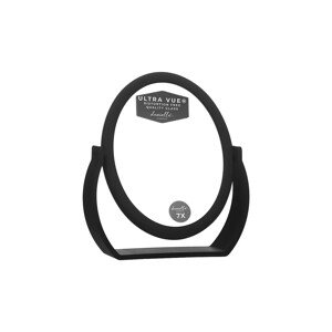 Kozmetičko ogledalo Danielle Beauty Soft Feel Black Oval Mirror boja: crna