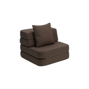 Višenamjenska sofa za jednu osobu By KlipKlap 70 x 70 x 36 cm boja: smeđa