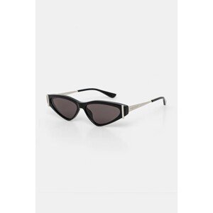 Naočale Alexander McQueen za žene, boja: crna, AM0493S