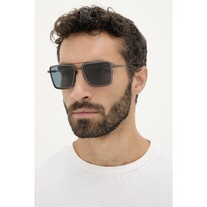 Sunčane naočale Zegna boja: crna, EZ0257_5637V