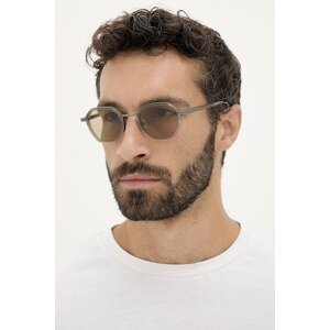 Sunčane naočale Zegna za muškarce, boja: bež, EZ0259_5045E