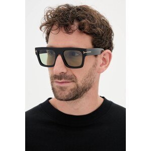Sunčane naočale Tom Ford Fausto za muškarce, boja: crna, FT0711_5301N