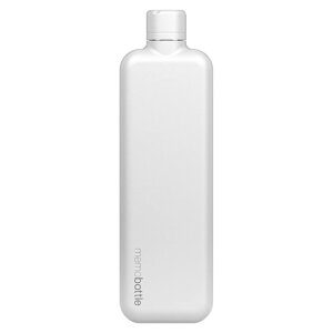 Boca za vodu Memobottle Stainless Steel Slim 600 ml boja: bijela