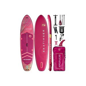 Daska za plivanje s dodacima Skatinger SUP Prana Meteor 350 x 89 x 15 cm (11'6') boja: ružičasta