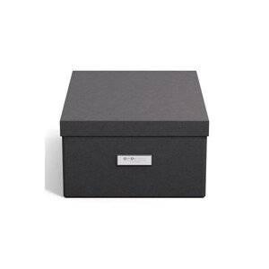 Kutija za pohranu Bigso Box of Sweden L boja: crna