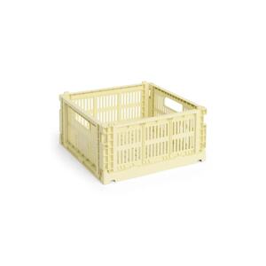 Kutija za pohranu HAY Colour Crate M /14 x 26,5 x 34,5 cm boja: žuta