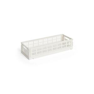Kutija za pohranu HAY Colour Crate Mini 8 x 13 x 34,5 cm boja: bijela
