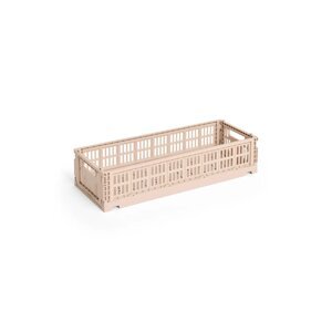 Kutija za pohranu HAY Colour Crate Mini 8 x 13 x 34,5 cm 2-pack boja: ružičasta