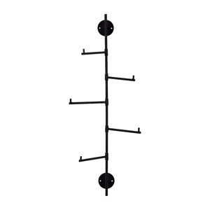 Zidna vješalica House Doctor HDFlex 70,5 cm boja: crna