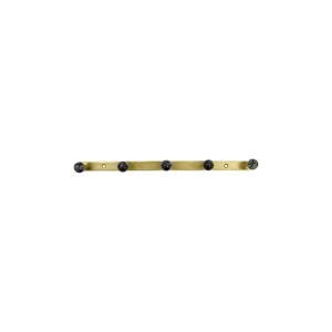 Zidna vješalica House Doctor HDBall 35 cm boja: crna