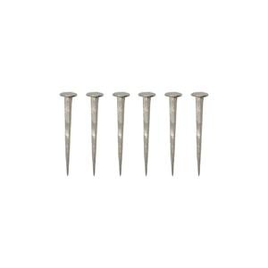 Set zidnih vješalica House Doctor HDWall 8 cm 6-pack boja: siva