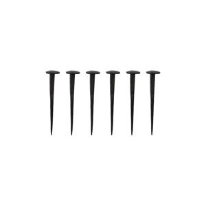 Set zidnih vješalica House Doctor HDWall 8 cm boja: crna