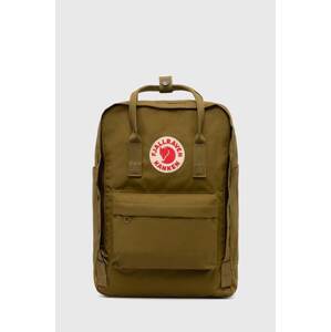 Ruksak Fjallraven Kanken boja: zelena, veliki, glatki model, 23524-631