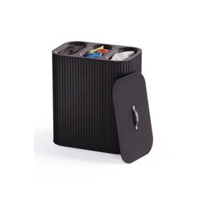 Koš za rublje Joseph Joseph Tota Trio Luxe 90 L boja: crna