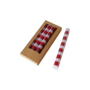 Ukrasna svijeća Boltze 20 cm 4-pack boja: crvena