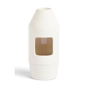 Svijećnjak za aromaterapiju HAY Chim Chim 6,5 x 14,5 cm boja: bijela