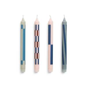 Set svijeća HAY Pattern 2,2 x 24 cm 4-pack