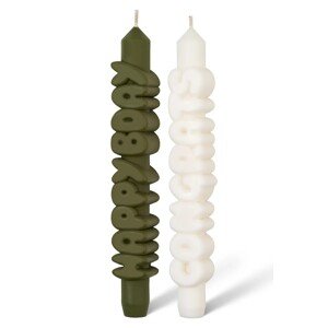 Set svijeća CandleHand B-Day Set 23 cm 2-pack