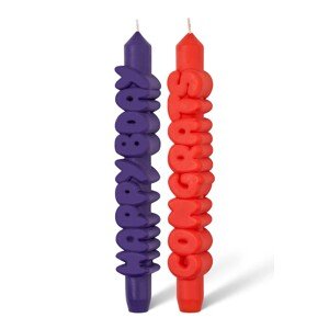 Set svijeća CandleHand B-Day Set 23 cm 2-pack