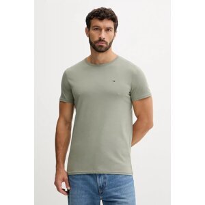 Pamučna majica Tommy Jeans boja: bijela, bez uzorka, DM0DM04411