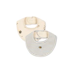 Podbradnjak za bebe Konges Sløjd BASIC 2 PACK BIB 2-pack KS103692