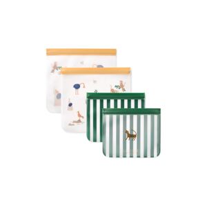 Vrećice za hranu Liewood Rebus Reusable Food Bags 4-pack LW20172