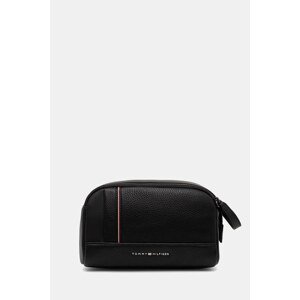 Kozmetička torbica Tommy Hilfiger boja: crna, AM0AM13748