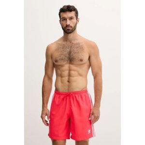Kratke hlače za kupanje adidas Originals Adicolor boja: crvena, JX2690