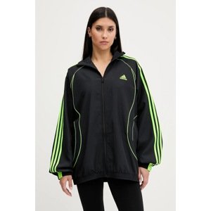 Dukserica adidas Originals Teamgeist za žene, boja: crna, s uzorkom, JY2585