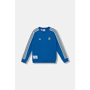 Pamučna dukserica adidas Performance REAL MADRID s aplikacijom, JY1084