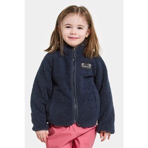 Dukserica od flisa Didriksons GIBBS KIDS FULLZIP 2 boja: tamno plava, bez uzorka, 505577