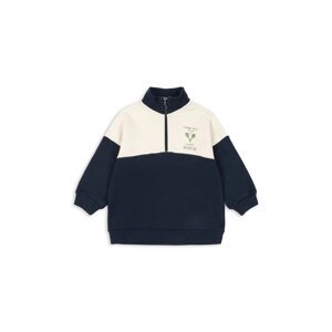 Dukserica Konges Sløjd LOUPY LOU HALF ZIP SWEAT OCS boja: tamno plava, KS103872