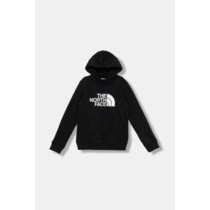 Dječja dukserica The North Face TEEN DREW PEAK PULLOVER HOODIE boja: crna, s kapuljačom, s aplikacijom, NF0A8EHHJK31