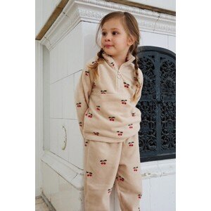 Dukserica Konges Sløjd TAVI FLEECE SWEATSHIRT GRS boja: bež, KS103624