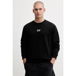 Dukserica EA7 Emporio Armani boja: crna, bez uzorka, PJVTZ.8NPM34